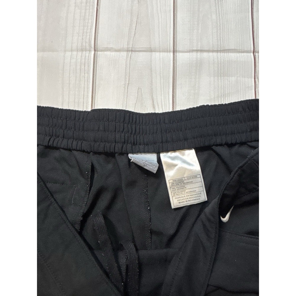 Nike Black Women’s Crop Striped Pants Sweatpants Athletic XL - Picture 6 of 7